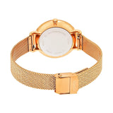 Fossil Jacqueline Mother of Pearl White Dial Gold Mesh Strap Watch for Women - ES4352 Authentic Buy Shop Now