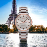 Mido Commander II Chronometer Automatic Silver Dial Two Tone Steel Strap Watch For Men - M021.431.22.031.00 Authentic Buy Shop Now