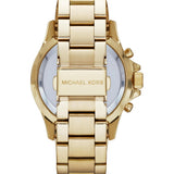 Michael Kors Everest Chronograph Gold Dial Gold Steel Strap Watch for Women - MK5871 Authentic Buy Shop Now