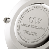 Daniel Wellington Classic Winchester White Dial Two Tone Nylon Strap Watch For Women - DW00100049 Authentic Buy Shop Now