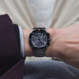 Guess Headliner Quartz Black Dial Grey Steel Strap Watch For Men - GW0572G5 Authentic Buy Shop Now