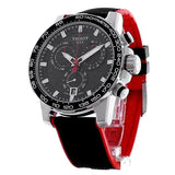 Tissot Supersport Vuelta Special Edition Chrono Black Dial Black Nylon Strap Watch for Men - T125.617.17.051.01 Authentic Buy Shop Now