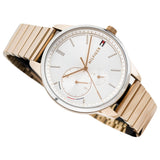 Tommy Hilfiger Brooke Silver Dial Rose Gold Steel Strap Watch for Women - 1782021 Authentic Buy Shop Now