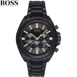 Hugo Boss Driver Black Dial Black Steel Strap Watch for Men - 1513277 Authentic Buy Shop Now