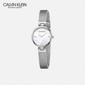 Calvin Klein Authentic Mother of Pearl Dial Silver Mesh Bracelet Watch for Women - K8G2312E Authentic Buy Shop Now