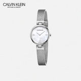 Calvin Klein Authentic Mother of Pearl Dial Silver Mesh Bracelet Watch for Women - K8G2312E Authentic Buy Shop Now