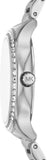 Michael Kors Sage Three-Hand White Dial Silver Steel Strap Watch for Women - MK4807 Authentic Buy Shop Now