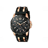 Guess Oasis Black Dial Two Tone Steel Strap Watch for Men - W0366G3 Authentic Buy Shop Now