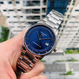 Tissot Luxury Powermatic 80 Blue Dial Silver Steel Strap Watch For Men - T086.407.11.041.00 Authentic Buy Shop Now