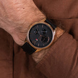 Tommy Hilfiger Damon Quartz Black Dial Black Leather Strap Watch for Men - 1791419 Authentic Buy Shop Now