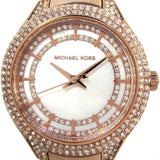 Michael Kors Sylvia Mother Of Pearl Dial Rose Gold Steel Strap Watch for Women - MK4656 Authentic Buy Shop Now