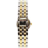 Movado Veturi Quartz Black Dial Two Tone Steel Strap Watch for Women - 0606933 Authentic Buy Shop Now