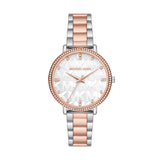 Michael Kors Pyper Quartz White Dial Two Tone Steel Strap Watch For Women - MK4667 Authentic Buy Shop Now