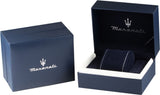 Maserati Epoca Chronograph Blue Dial Silver Steel Strap Watch For Men - R8873618024 Authentic Buy Shop Now