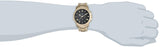 Fossil Grant Chronograph Black Dial Gold Steel Strap Watch for Men - FS4815 Authentic Buy Shop Now