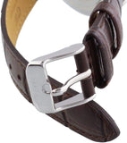 Daniel Wellington Classic Petite York Black Dial Brown Leather Strap Watch For Women - DW00100182 Authentic Buy Shop Now