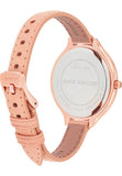 Michael Kors Runway Slim Quartz White Dial Beige Leather Strap Watch For Women - MK2284 Authentic Buy Shop Now