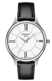Tissot Bella Ora Round White Dial Black Leather Strap Watch For Women - T103.210.16.018.00 Authentic Buy Shop Now