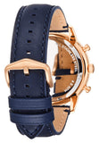 Fossil Townsman Chronograph Blue Dial Blue Leather Strap Watch for Men - FS5436 Authentic Buy Shop Now