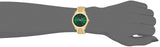 Michael Kors Slim Runway Green Dial Gold Steel Strap Watch for Women - MK3435 Authentic Buy Shop Now