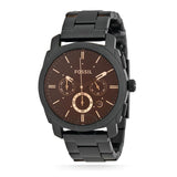 Fossil Machine Chronograph Black Dial Black Steel Strap Watch for Men - FS4682 Authentic Buy Shop Now
