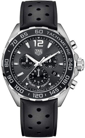 Tag Heuer Formula 1 Black Dial Black Rubber Strap Watch for Men - CAZ1011.FT8024 Authentic Buy Shop Now