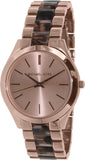 Michael Kors Runway Rose Gold Dial Two Tone Steel Strap Watch for Women - MK4301 Authentic Buy Shop Now