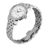 Mido Baroncelli III Automatic White Dial Silver Steel Strap Watch For Women - M7600.4.26.1 Authentic Buy Shop Now