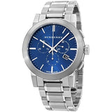 Burberry The City Blue Dial Silver Steel Strap Watch for Men - BU9363 Authentic Buy Shop Now