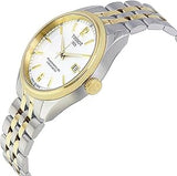 Tissot Ballade Powermatic 80 Chronometer Silver Dial Two Tone Steel Strap Watch For Men - T108.408.22.037.00 Authentic Buy Shop Now