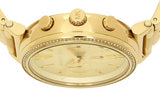 Michael Kors Sofie Chronograph Quartz Gold Dial Gold Steel Strap Watch For Women - MK6559 Authentic Buy Shop Now