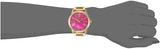 Michael Kors Hartman Quartz Pink Dial Gold Steel Strap Watch For Women - MK3520 Authentic Buy Shop Now