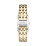 Fossil Raquel Three Hand Mother of Pearl Dial Two Tone Steel Strap Watch For Women - ES5305 Authentic Buy Shop Now