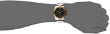 Guess Commander Chronograph Black Dial Two Tone Steel Strap Watch for Men - GW0056G4 Authentic Buy Shop Now