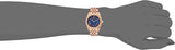Michael Kors Lexington Quartz Blue Dial Rose Gold Steel Strap Watch For Women - MK3272 Authentic Buy Shop Now