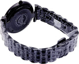 Emporio Armani Gianni T Bar Analog Black Dial Black Steel Strap Watch For Men - AR11299 Authentic Buy Shop Now