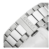Gucci G Timeless Grey Dial Silver Steel Strap Watch For Men - YA126441 Authentic Buy Shop Now
