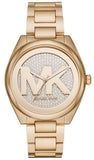 Michael Kors Runway Gold Dial Gold Steel Strap Watch for Women - MK5473 Authentic Buy Shop Now