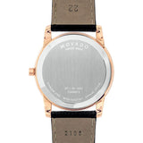 Movado Museum Classic Black Dial Black Leather Strap Watch For Men - 607060 Authentic Buy Shop Now