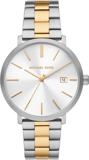 Michael Kors Blake Analog Silver Dial Two Tone Steel Strap Watch for Women - MK9134 Authentic Buy Shop Now