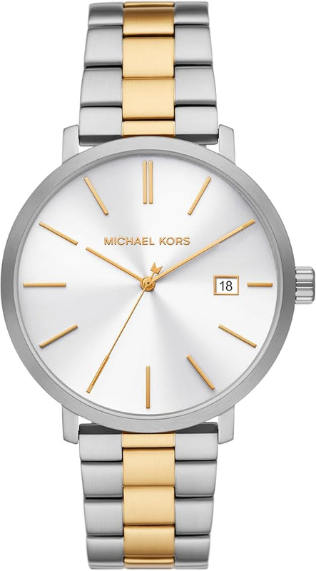 Michael Kors Blake Analog Silver Dial Two Tone Steel Strap Watch for Women - MK9134 Authentic Buy Shop Now