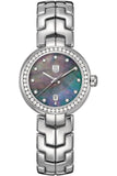 Tag Heuer Link Trilogy Cameron Diaz Diamonds Mother of Pearl Dial Silver Steel Strap Watch for Women - WAT1419.BA0954 Authentic Buy Shop Now