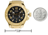 Guess Rigor Analog Black Dial Black Leather Strap Watch For Men - W0040G4 Authentic Buy Shop Now