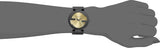 Gucci Interlocking G Quartz Gold Dial Black Steel Strap Watch For Women - YA133314 Authentic Buy Shop Now