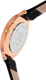 Daniel Wellington Classic Sheffield White Dial Black Leather Strap Watch For Women - DW00100076 Authentic Buy Shop Now