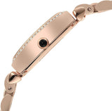 Emporio Armani Gianni T Bar Quartz Crystals White Dial Rose Gold Steel Strap Watch For Women - AR11406 Authentic Buy Shop Now