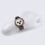 Versace V-Ray Chronograph White Dial Black Leather Strap Watch for Men - VDB040014 Authentic Buy Shop Now