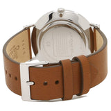 Coach Perry White Dial Brown Leather Strap Watch for Women - 14503242 Authentic Buy Shop Now