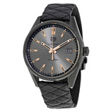 Tag Heuer Carrera Special Edition Black Dial Black Leather Strap Watch for Women - WAR1113.FC6392 Authentic Buy Shop Now