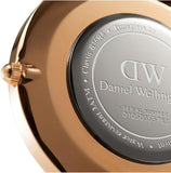 Daniel Wellington Classic Dover White Dial White Nylon Strap Watch For Women - DW00100309 Authentic Buy Shop Now